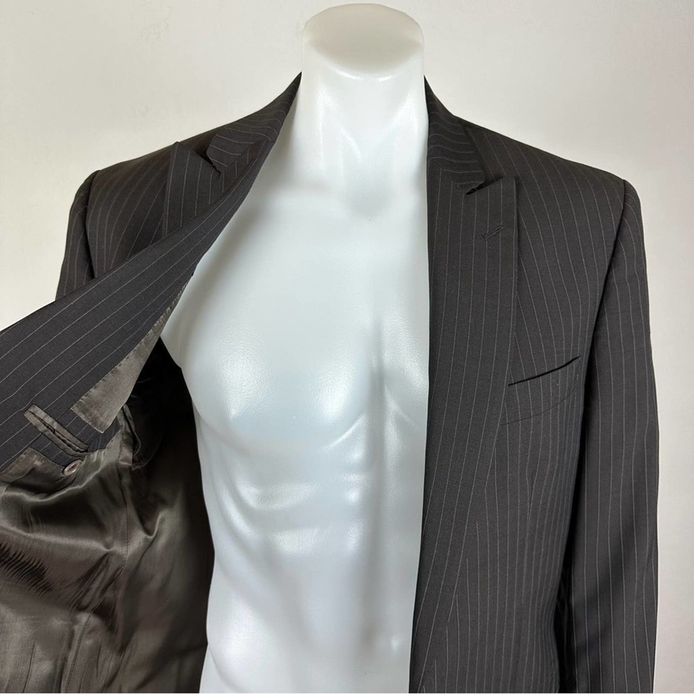 John Varvatos Virgin Wool, Single-Needle Sport Coat